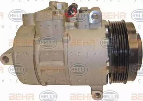 BEHR HELLA Service 8FK 351 110-931 - Компрессор кондиционера autospares.lv