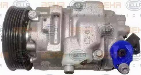 BEHR HELLA Service 8FK 351 110-471 - Компрессор кондиционера autospares.lv