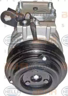 BEHR HELLA Service 8FK 351 110-631 - Компрессор кондиционера autospares.lv