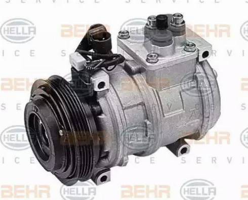 BEHR HELLA Service 8FK 351 110-621 - Компрессор кондиционера autospares.lv