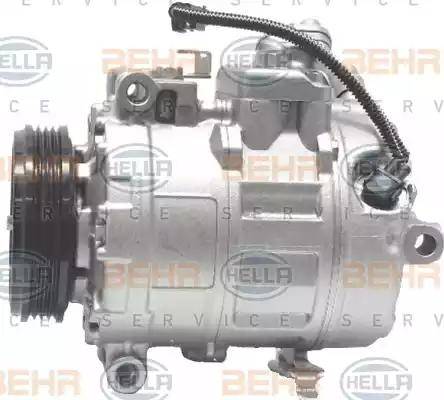 BEHR HELLA Service 8FK 351 110-841 - Компрессор кондиционера autospares.lv