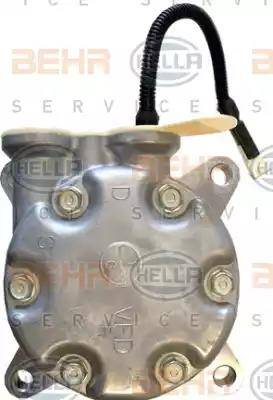 BEHR HELLA Service 8FK 351 134-161 - Компрессор кондиционера autospares.lv