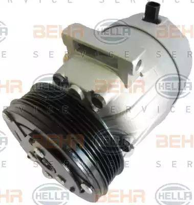 BEHR HELLA Service 8FK 351 134-891 - Компрессор кондиционера autospares.lv