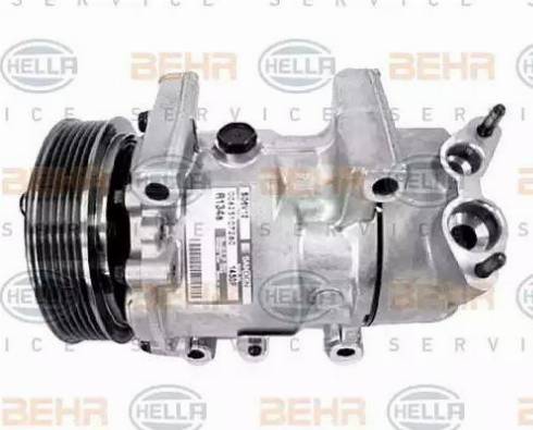 BEHR HELLA Service 8FK 351 134-831 - Компрессор кондиционера autospares.lv