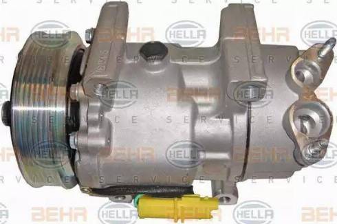 BEHR HELLA Service 8FK 351 134-331 - Компрессор кондиционера autospares.lv