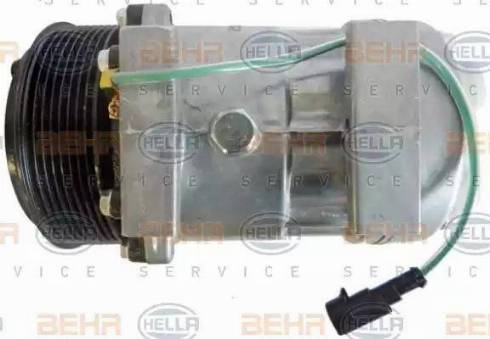 BEHR HELLA Service 8FK 351 135-991 - Компрессор кондиционера autospares.lv