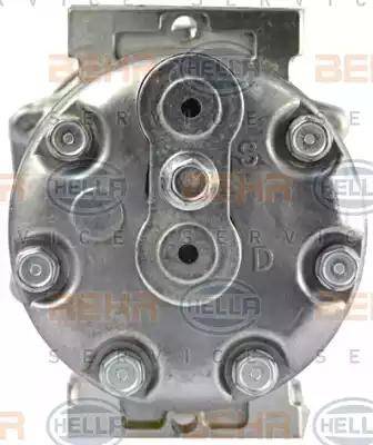 BEHR HELLA Service 8FK 351 135-961 - Компрессор кондиционера autospares.lv