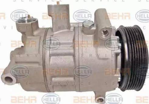 BEHR HELLA Service 8FK 351 135-921 - Компрессор кондиционера autospares.lv