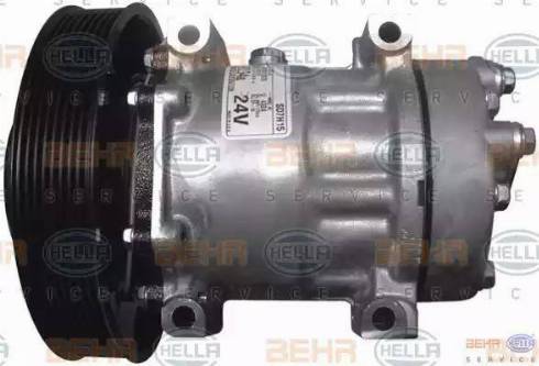 BEHR HELLA Service 8FK 351 135-081 - Компрессор кондиционера autospares.lv