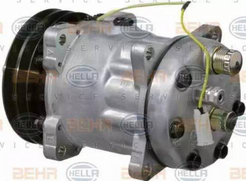 BEHR HELLA Service 8FK 351 135-261 - Компрессор кондиционера autospares.lv