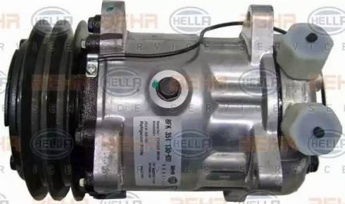 BEHR HELLA Service 8FK 351 130-631 - Компрессор кондиционера autospares.lv