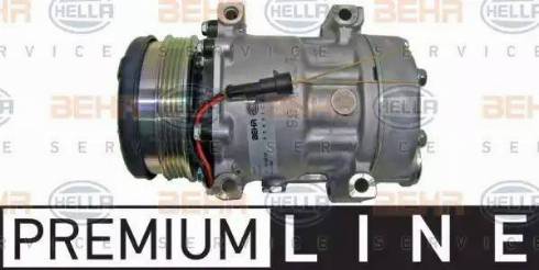 BEHR HELLA Service 8FK 351 130-141 - Компрессор кондиционера autospares.lv