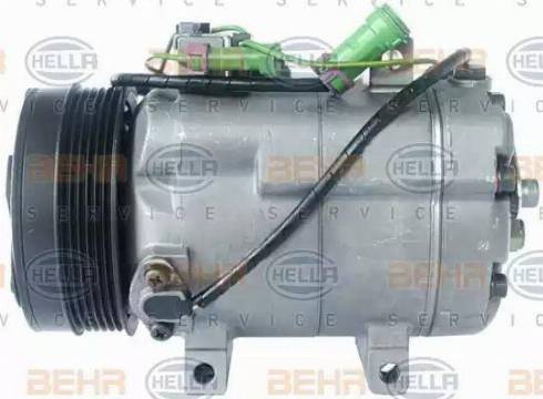 BEHR HELLA Service 8FK 351 133-911 - Компрессор кондиционера autospares.lv