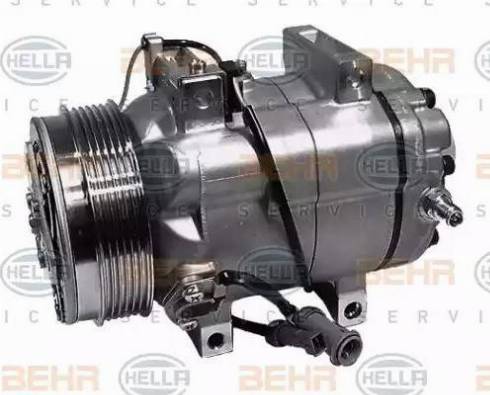 BEHR HELLA Service 8FK 351 133-401 - Компрессор кондиционера autospares.lv