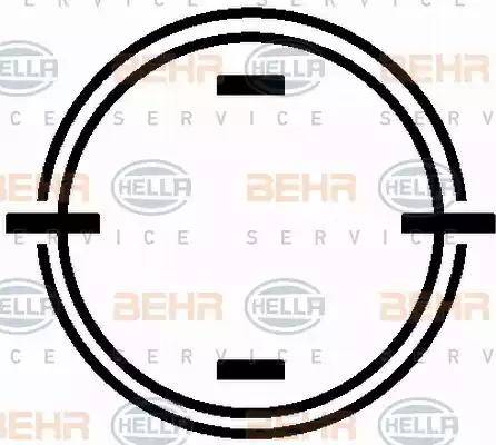 BEHR HELLA Service 8FK 351 133-531 - Компрессор кондиционера autospares.lv