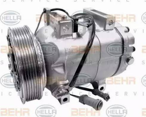 BEHR HELLA Service 8FK 351 133-371 - Компрессор кондиционера autospares.lv