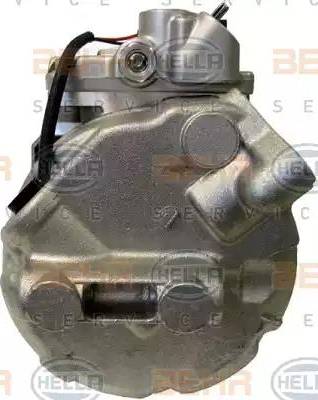 BEHR HELLA Service 8FK 351 132-611 - Компрессор кондиционера autospares.lv