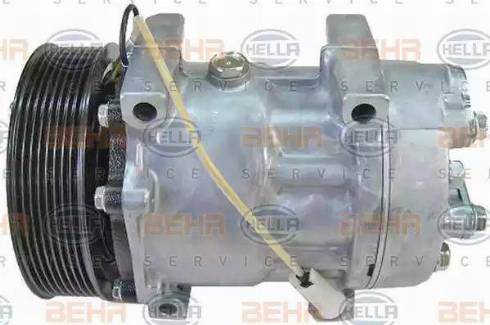 BEHR HELLA Service 8FK 351 132-671 - Компрессор кондиционера autospares.lv