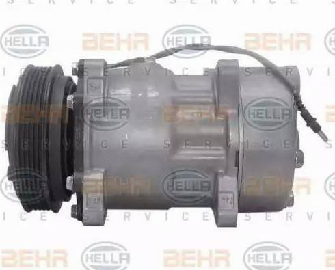 BEHR HELLA Service 8FK 351 132-781 - Компрессор кондиционера autospares.lv