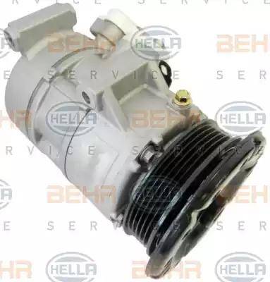 BEHR HELLA Service 8FK 351 125-691 - Компрессор кондиционера autospares.lv