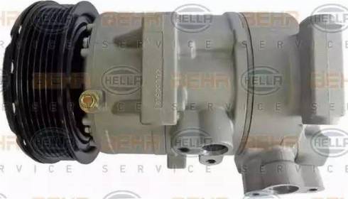 BEHR HELLA Service 8FK 351 125-621 - Компрессор кондиционера autospares.lv