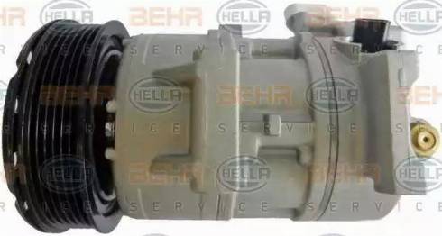 BEHR HELLA Service 8FK 351 125-621 - Компрессор кондиционера autospares.lv