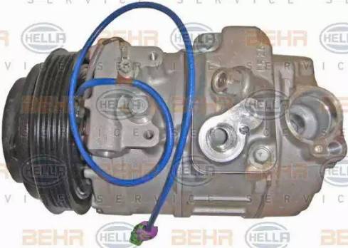 BEHR HELLA Service 8FK 351 126-961 - Компрессор кондиционера autospares.lv