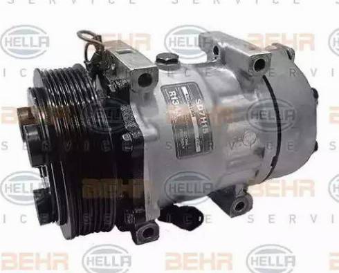 BEHR HELLA Service 8FK 351 126-061 - Компрессор кондиционера autospares.lv