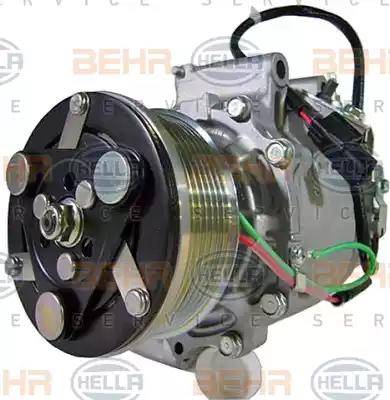 BEHR HELLA Service 8FK 351 121-071 - Компрессор кондиционера autospares.lv