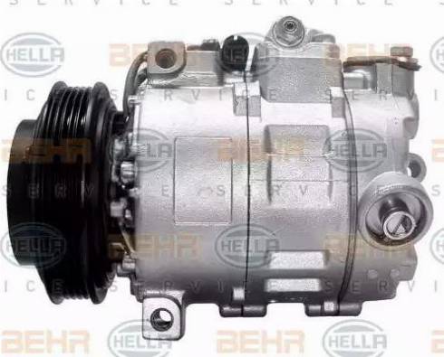 BEHR HELLA Service 8FK 351 128-591 - Компрессор кондиционера autospares.lv