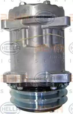 BEHR HELLA Service 8FK 351 128-151 - Компрессор кондиционера autospares.lv