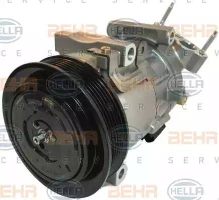 BEHR HELLA Service 8FK 351 123-571 - Компрессор кондиционера autospares.lv