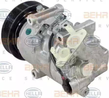 BEHR HELLA Service 8FK 351 123-051 - Компрессор кондиционера autospares.lv