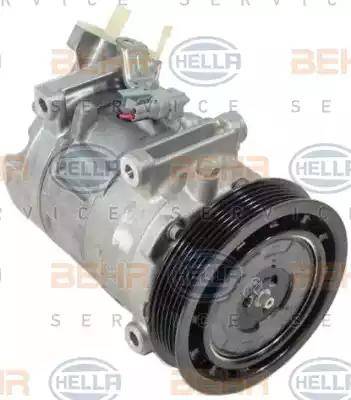 BEHR HELLA Service 8FK 351 123-051 - Компрессор кондиционера autospares.lv