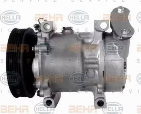 BEHR HELLA Service 8FK 351 127-911 - Компрессор кондиционера autospares.lv