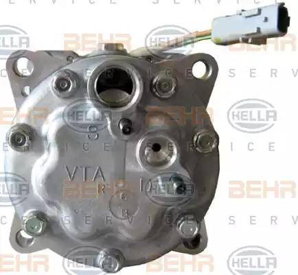 BEHR HELLA Service 8FK 351 127-491 - Компрессор кондиционера autospares.lv