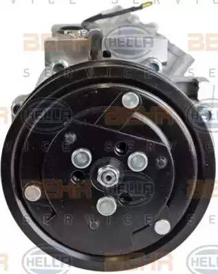 BEHR HELLA Service 8FK 351 127-611 - Компрессор кондиционера autospares.lv