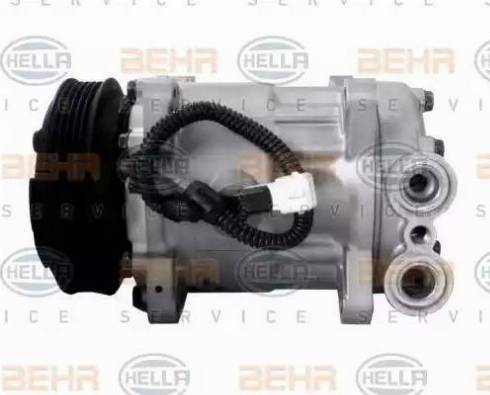 BEHR HELLA Service 8FK 351 127-041 - Компрессор кондиционера autospares.lv