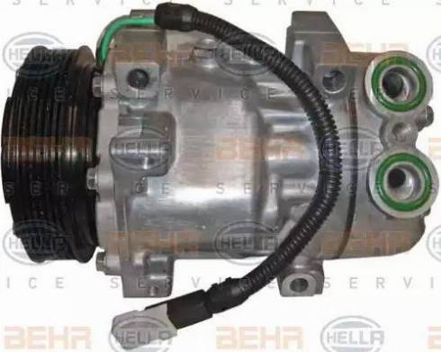 BEHR HELLA Service 8FK 351 127-871 - Компрессор кондиционера autospares.lv