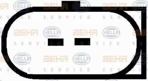 BEHR HELLA Service 8FK 351 127-881 - Компрессор кондиционера autospares.lv