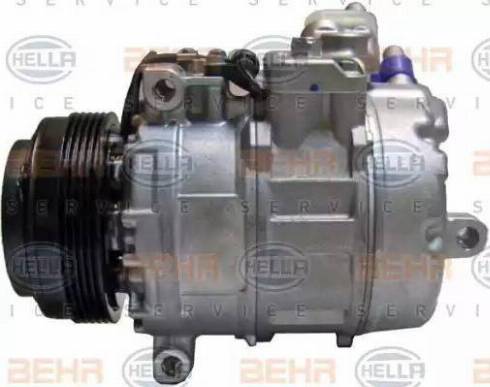 BEHR HELLA Service 8FK 351 176-181 - Компрессор кондиционера autospares.lv