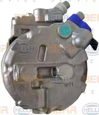 BEHR HELLA Service 8FK 351 176-181 - Компрессор кондиционера autospares.lv