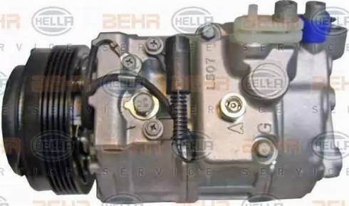 BEHR HELLA Service 8FK 351 176-181 - Компрессор кондиционера autospares.lv