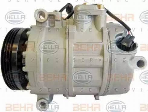 BEHR HELLA Service 8FK 351 340-991 - Компрессор кондиционера autospares.lv