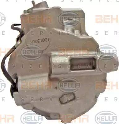 BEHR HELLA Service 8FK 351 340-901 - Компрессор кондиционера autospares.lv