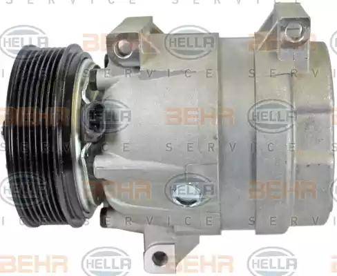 BEHR HELLA Service 8FK 351 340-981 - Компрессор кондиционера autospares.lv