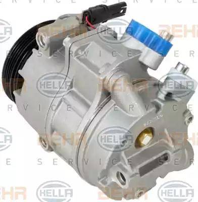 BEHR HELLA Service 8FK 351 340-921 - Компрессор кондиционера autospares.lv