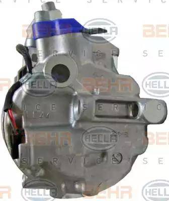 BEHR HELLA Service 8FK 351 340-401 - Компрессор кондиционера autospares.lv