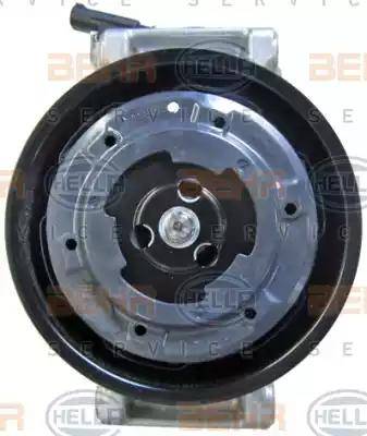 BEHR HELLA Service 8FK 351 340-471 - Компрессор кондиционера autospares.lv