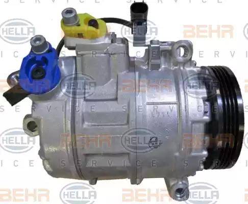 BEHR HELLA Service 8FK 351 340-471 - Компрессор кондиционера autospares.lv